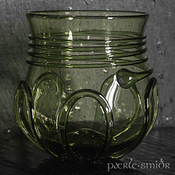 Glockenbecher Birka grün